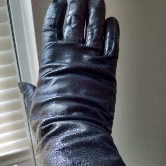 Vintage Washable Leather? 3/4 Length Gloves - Picture 4 of 6